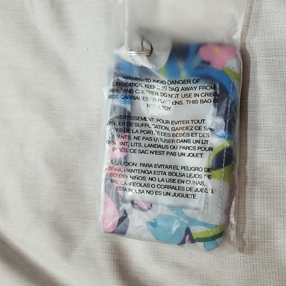 VERA BRADLEY MARION FLORAL LIGHTEN UP ZIP ID CASE - Picture 6 of 6